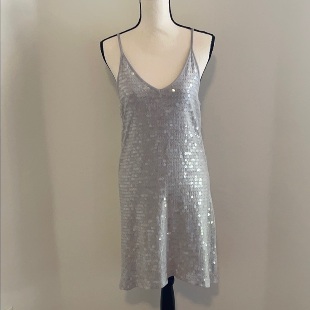 Club Monaco “Justine Knit Sequin” dress